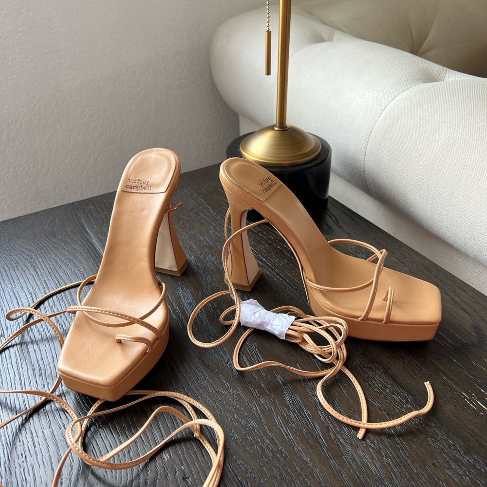 New Jeffrey Campbell Primadonna Platform Heels Size 8